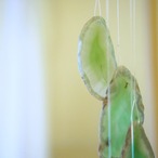 Spring Green 03 - アゲートヒーリングチャイム / Agate Sun Catcher Wind Chime 617