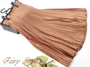 ★★送料無料★XS(5号）☆サテン調光沢プリ－ツスカ－ト(SKN9321)