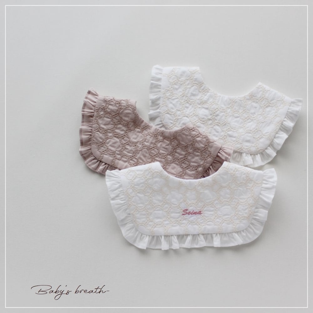 フラワーリング スクエアフリル スタイ