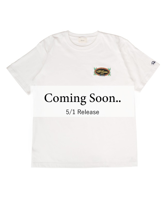 【#Re:room】EMBREM LOGO EMBROIDERY T-SHIRTS［REC753］