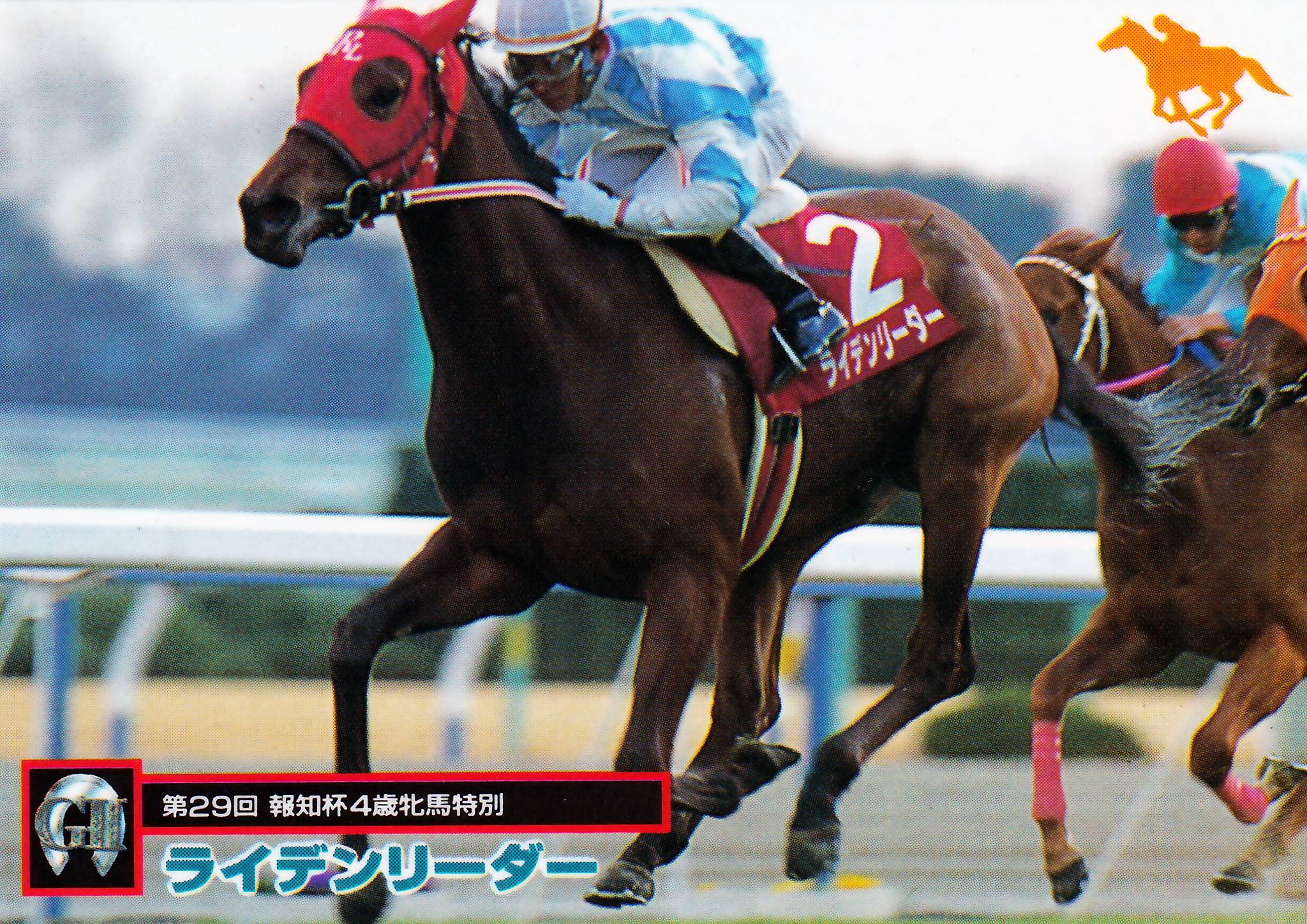 ライデンリーダー：第29回 報知杯「サラブレッドカード 95年版」No.026