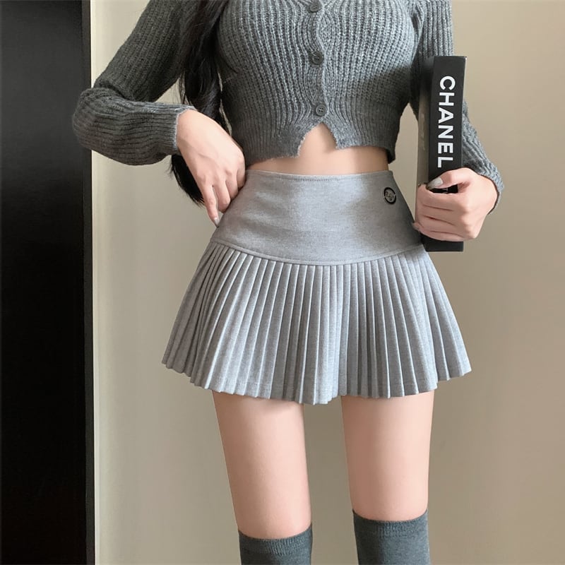 プリーツマイクロミニスカート A-1057 | miie online store