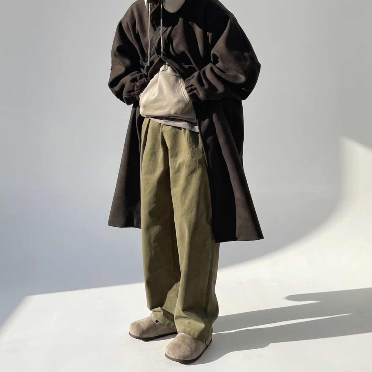 ベルトループタック パンツ　TB1829・画像3