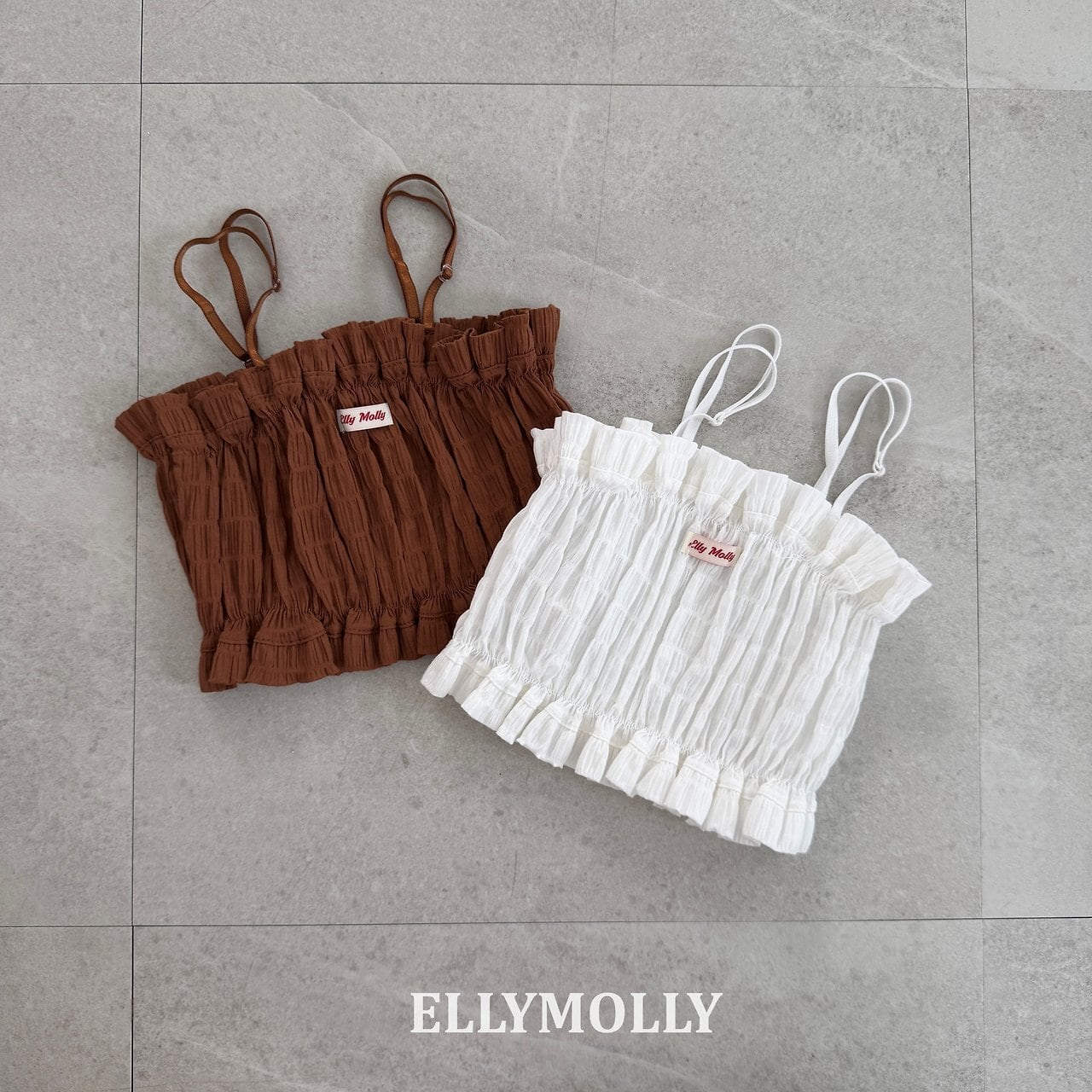 «予約»«ジュニアサイズあり»«elly molly» ポップコーンビスチェ 2colors