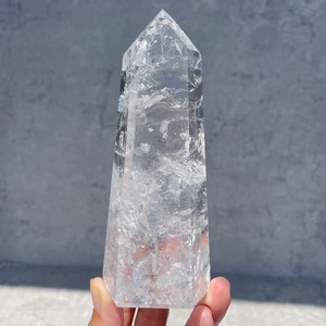 【高品質】ミナスジェライス産クリアクォーツ タワー89◇Clear Quartz◇ 天然石・鉱物・パワーストーン