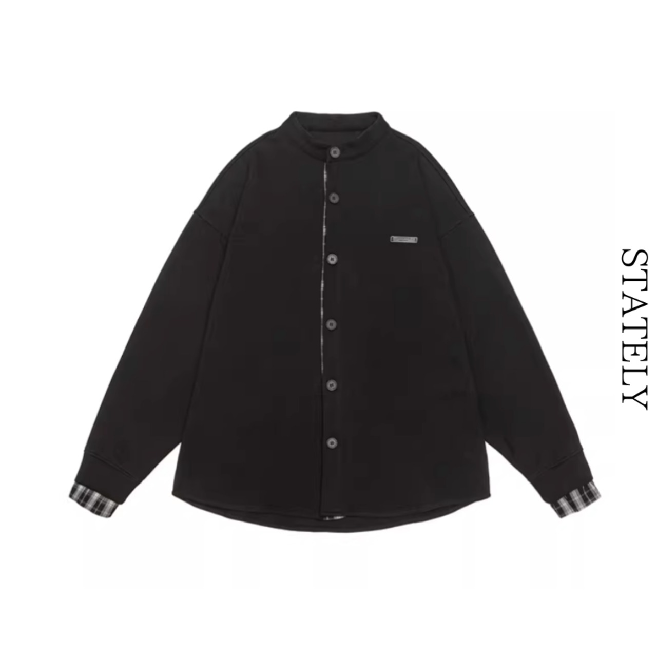 スタンドレイヤード Urban cardigan/2color_T40・画像9