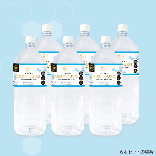 MIZUKOUSO（酵素水）２L× 6本セット