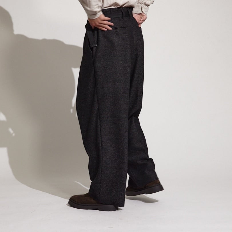 WOMEN'S】DUAL TWEED DOUBLE TUCK PT / デュアルツィードダブルタック