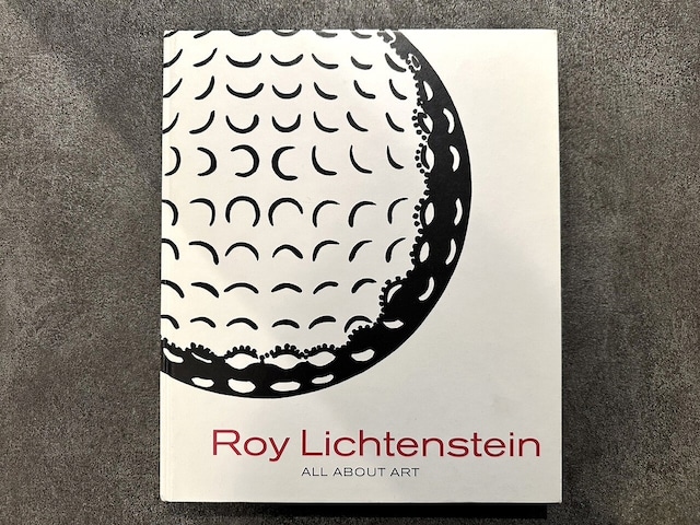 【VA672】Roy Lichtenstein All about Art /visual book