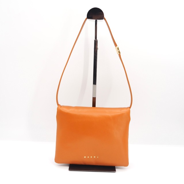 MARNI レザー ミニワンショルダーバッグ ブラウン マルニ
