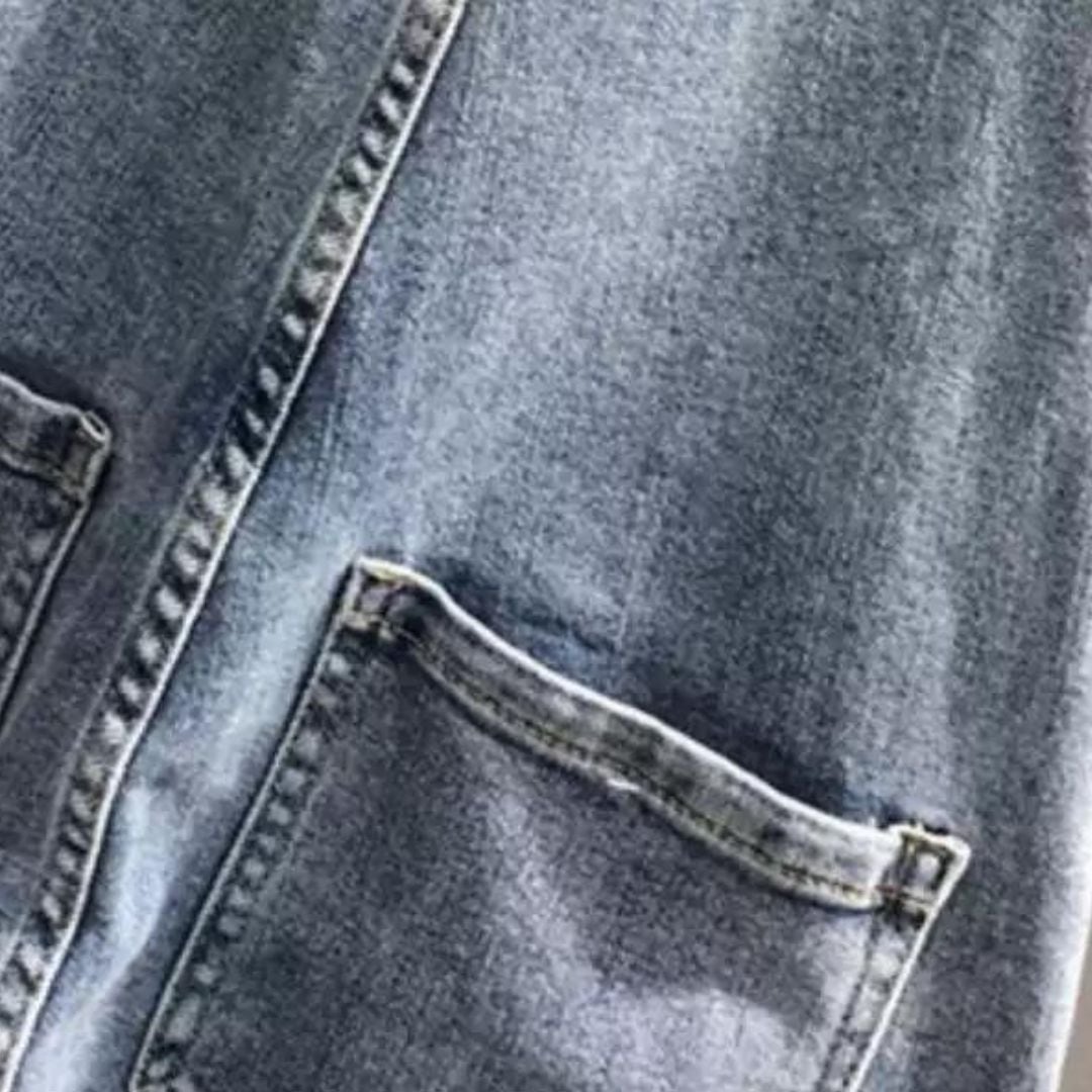 肩紐切り替えデザインオーバーオール K16831 | くまの小箱