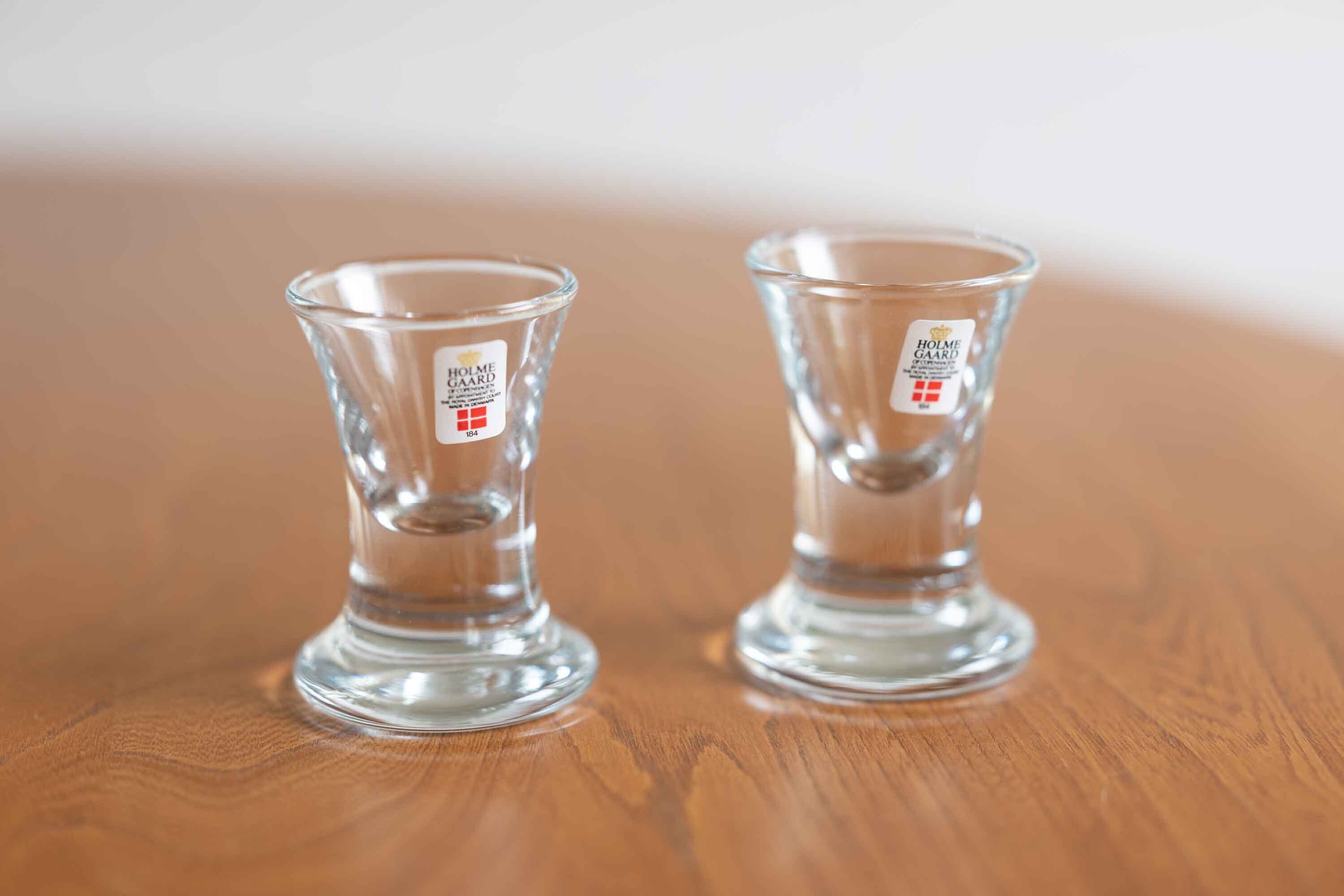 ホルムガード（Holmegaard ）ショットグラス　Ridefoged