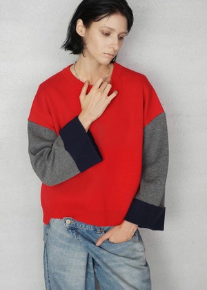 8262-0207／レッド×ネイビー