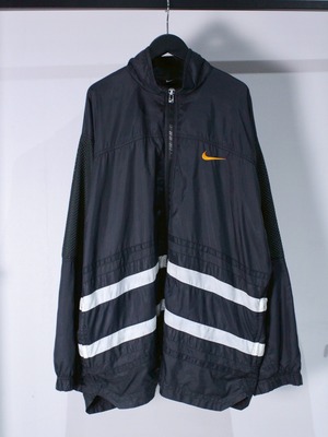 【Caka BLACK】"90's" "NIKE" Mesh Swiching  Loose Jacket