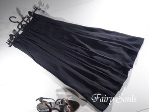 ★13号（LL)☆フォーマルロング丈のスカ－ト (SKN9203)