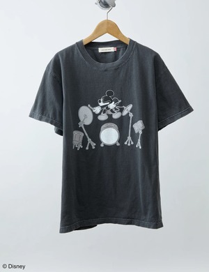 【GOOD ROCK SPEED】 MICKEY Drum Graphic T-Shirt
