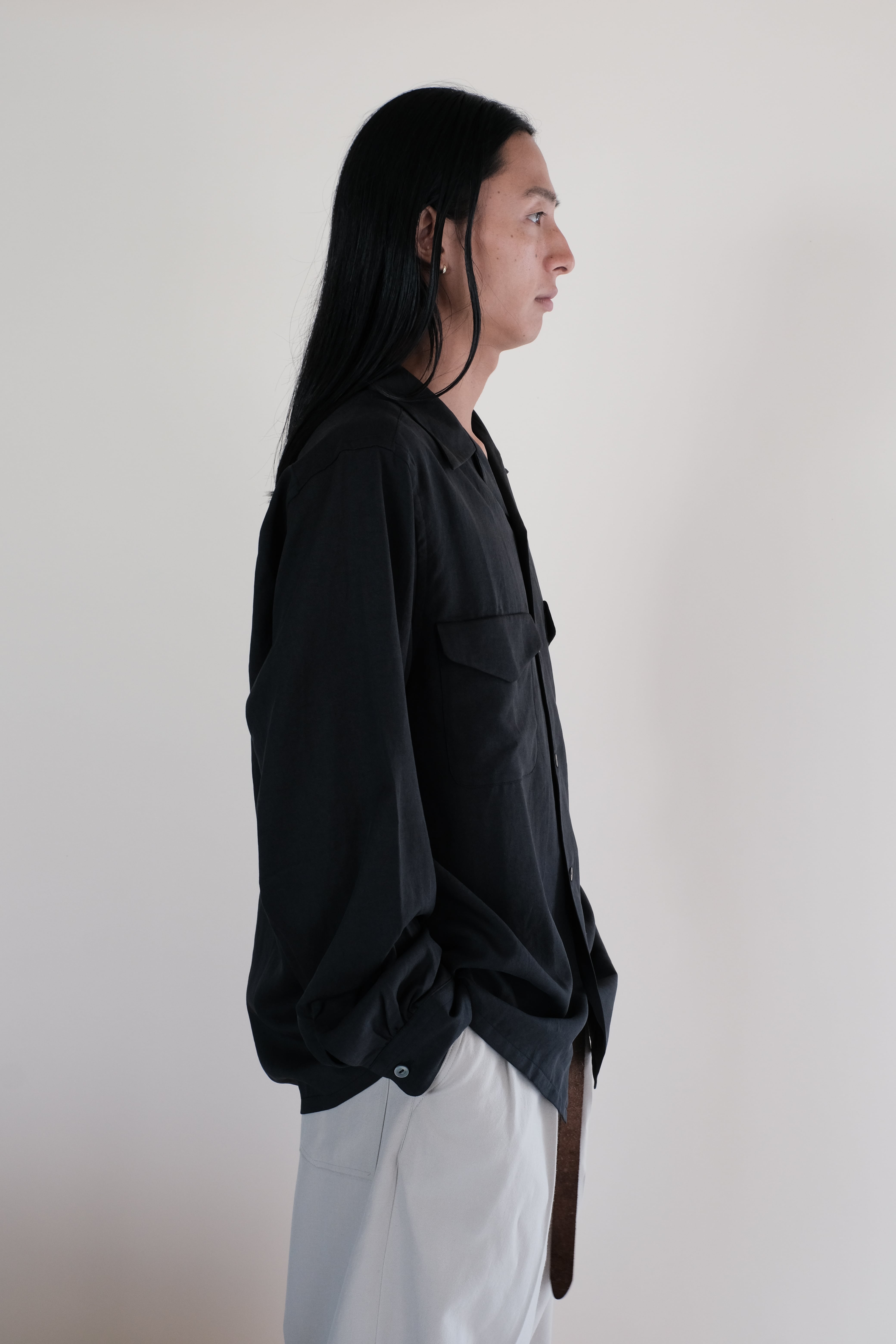 T.T / LOT.101 OPEN COLLAR SHIRT | LIVING