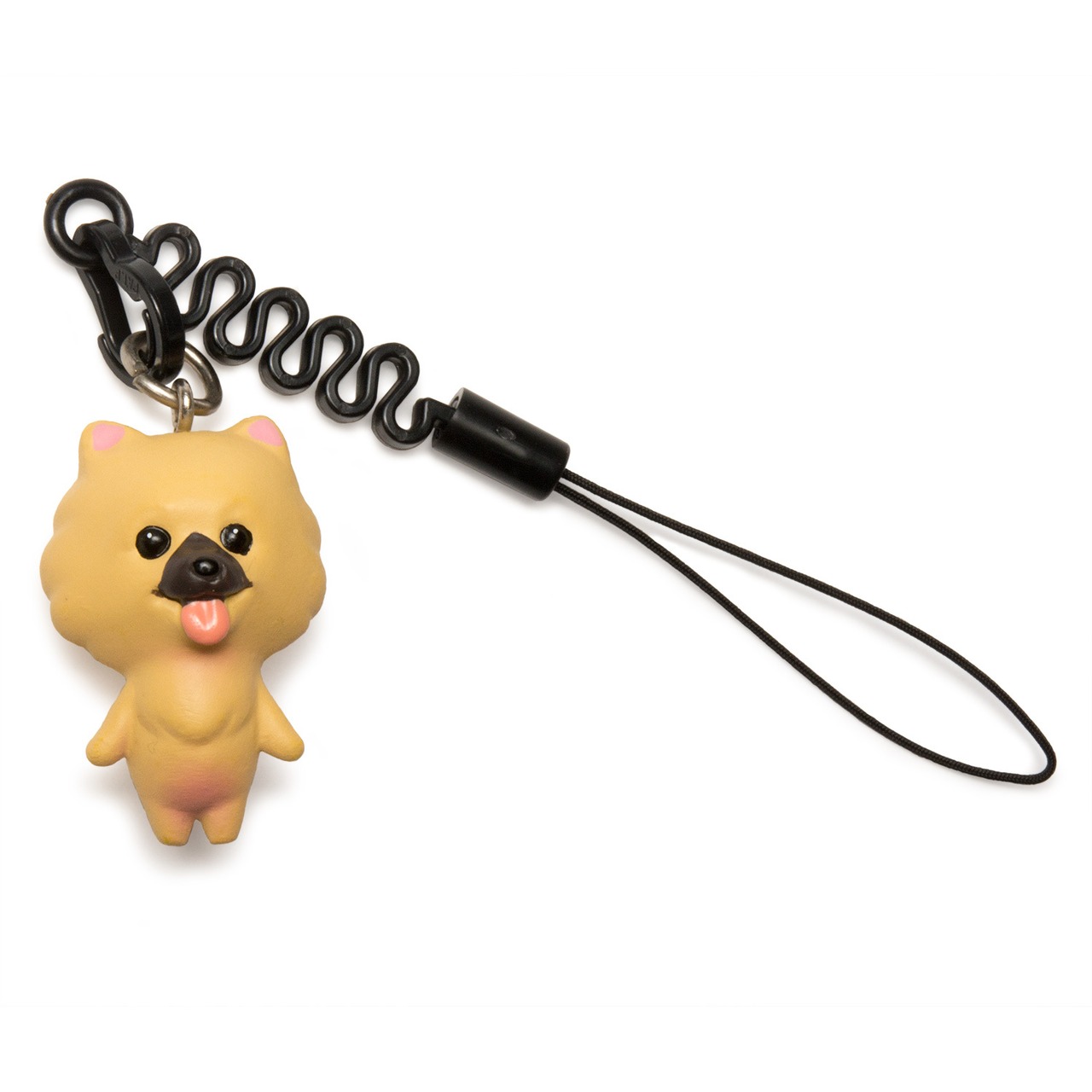 お犬様 vol.1 Pomeranian ポメラニアン オレンジ プチコード 松葉紐 ストラップ MA-1801