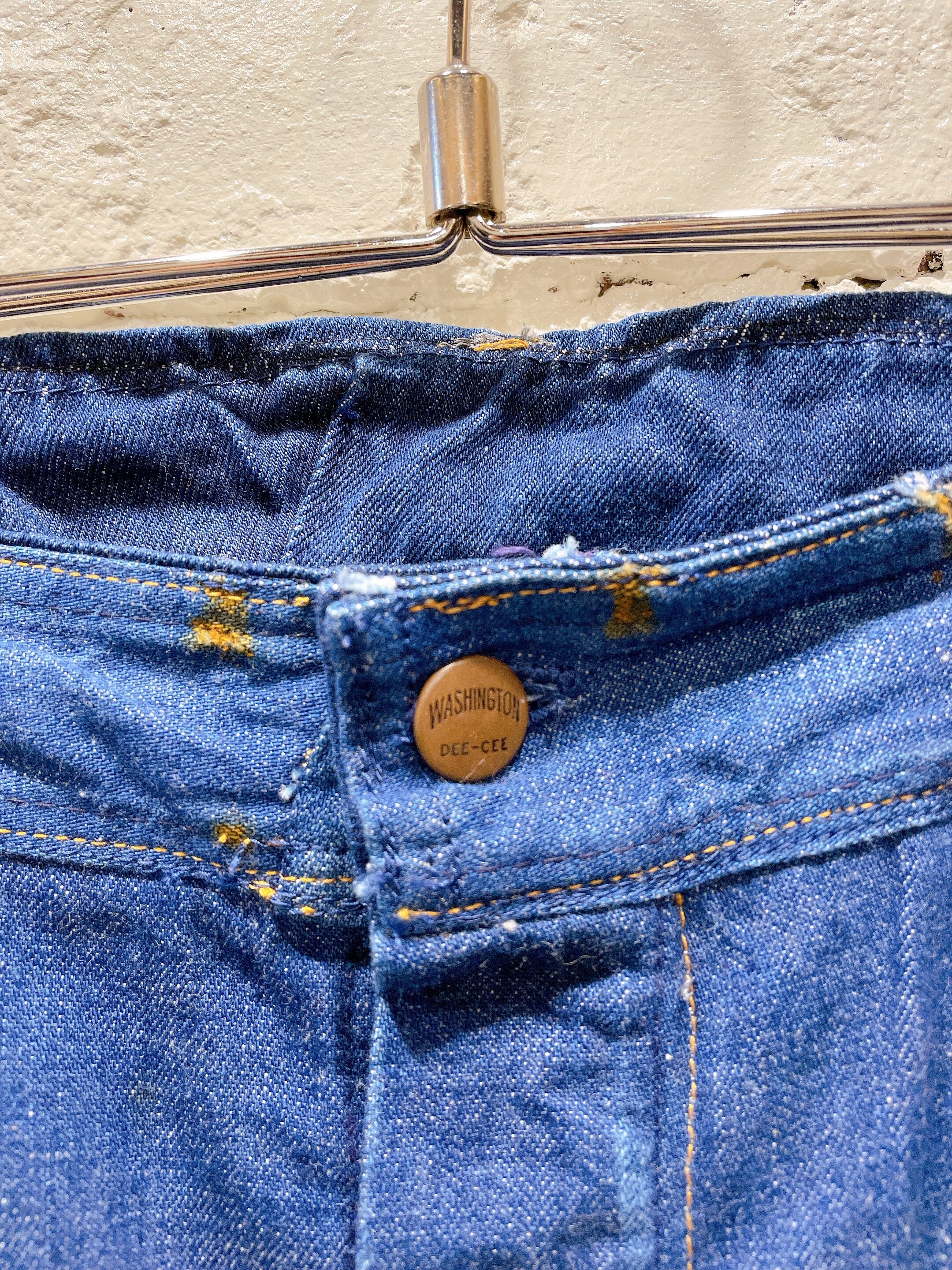 60年代〜 WASHINGTON DEE CEE ヴィンテージデニムパンツ | Used 
