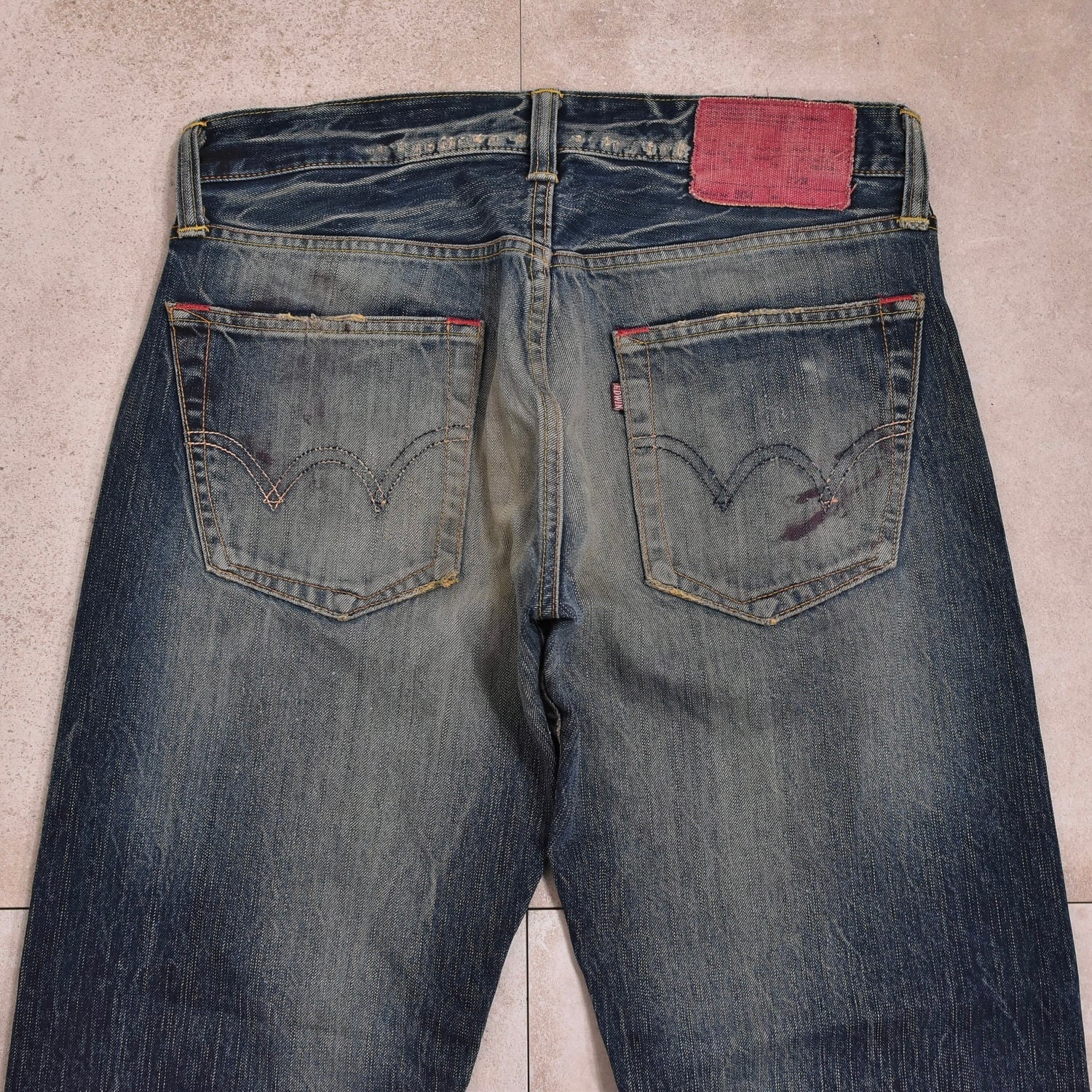 EDWIN 504 rock vintage model denim pants | 古着屋 grin days memory