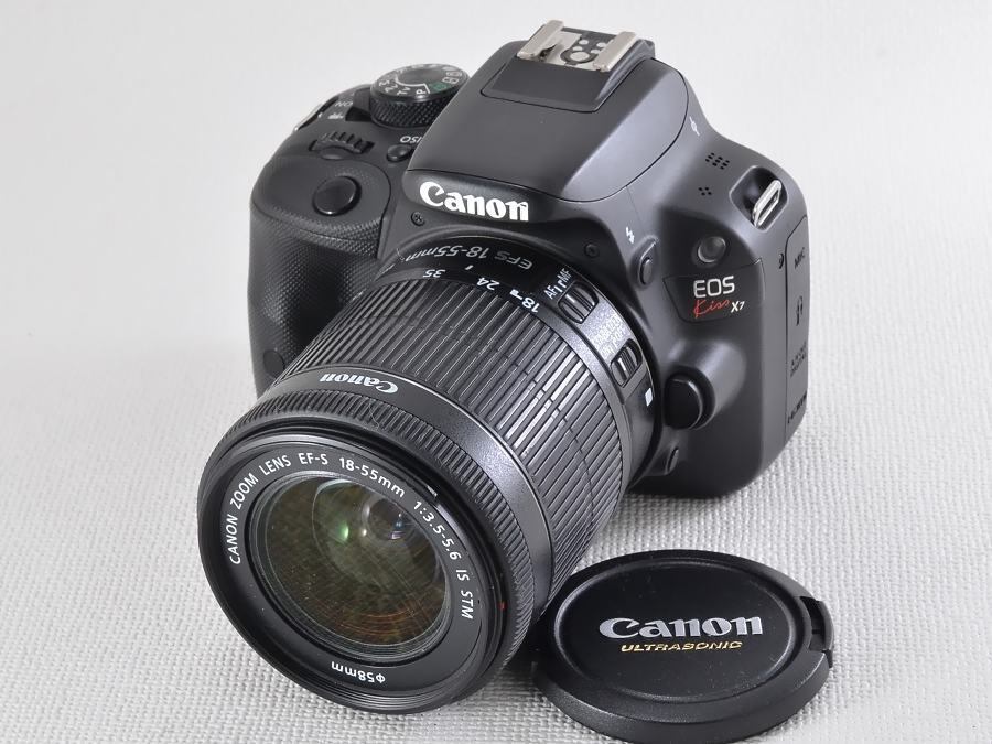 canon x7 EF-S 18-55 IS STM KIT　セット　黒色