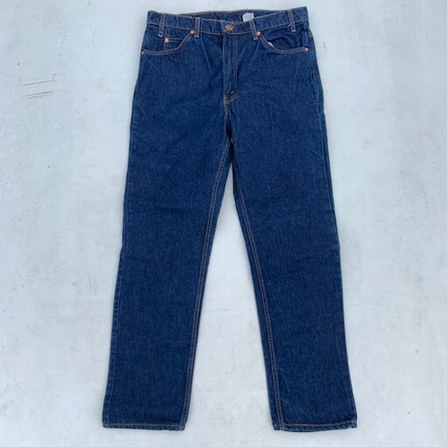 90's Levi's リーバイス 20505-0217 テーパードデニム オレンジタブ 濃紺 96年 実寸W37 USA製 希少 ヴィンテージ BA-997 RM1366H