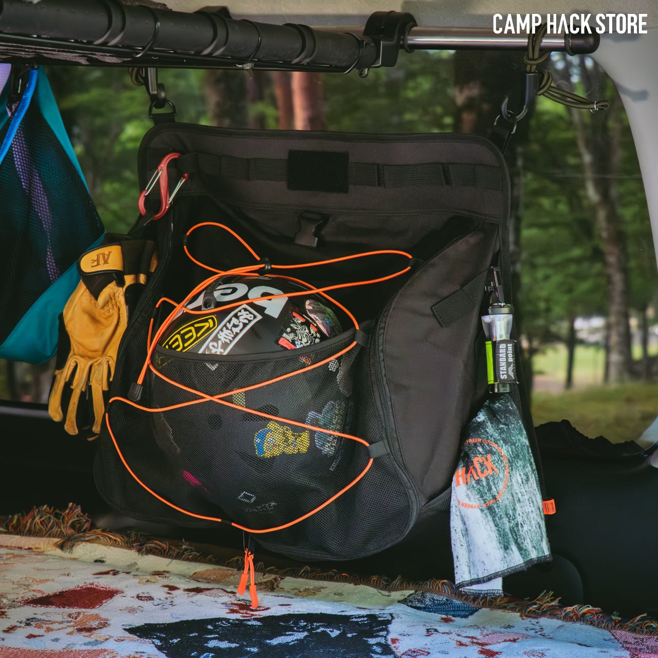 隠して浮かせる「マルチシューズラック」 | CAMP HACK STORE