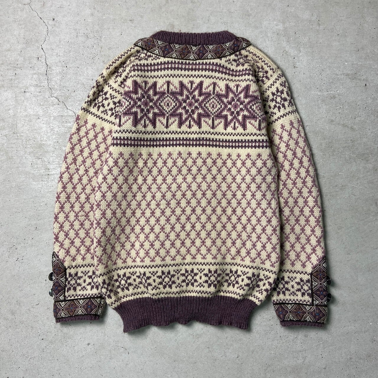 DALE OF NORWAY チロル ニットカーディガン チロリアンニット 