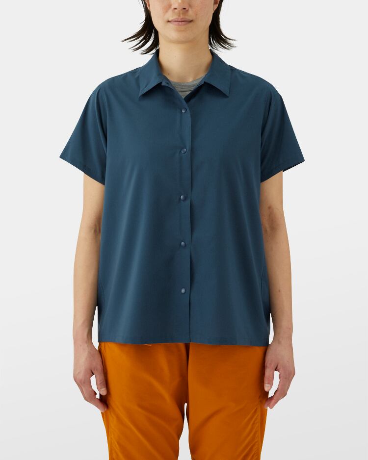 山と道　UL Short Sleeve Shirt sand XL