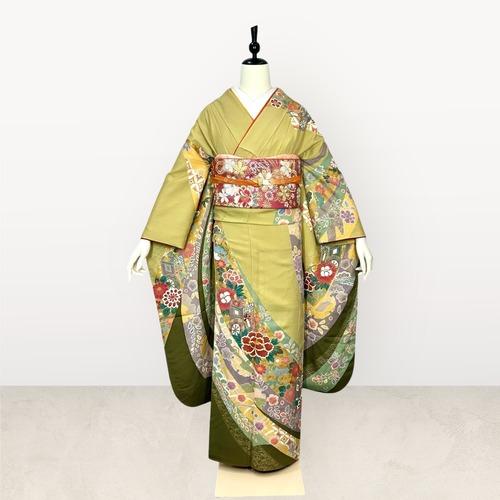 振袖レンタル F-073-MSサイズ