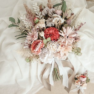 Botanical mix Bouquet＆Boutonniere