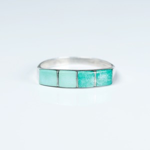 Turquoise Silver Ring #11 (used)