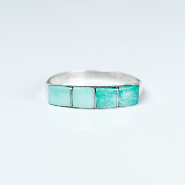 Turquoise Silver Ring #11 (used)