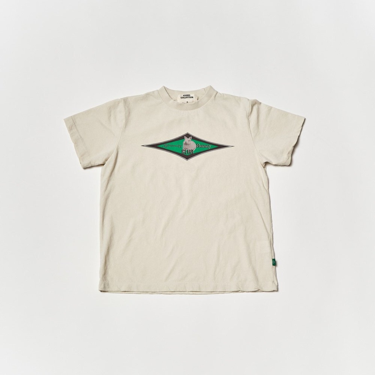【jejeunosity】バニーTシャツワンピ ベージュ 80〜110cm - 6