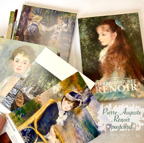 【 ピエール オーギュスト ルノワール ポスト カード 】30枚入 種類違い ケース付 絵葉書 ハガキ フランス 色彩 舞踏会 舟遊び アート 絵画 芸術 美術 ミュージアム 郵便 季節 春夏秋冬 手紙 プレゼント お祝い 贈り物 デッサン 印象派 彫刻 独創的 自然