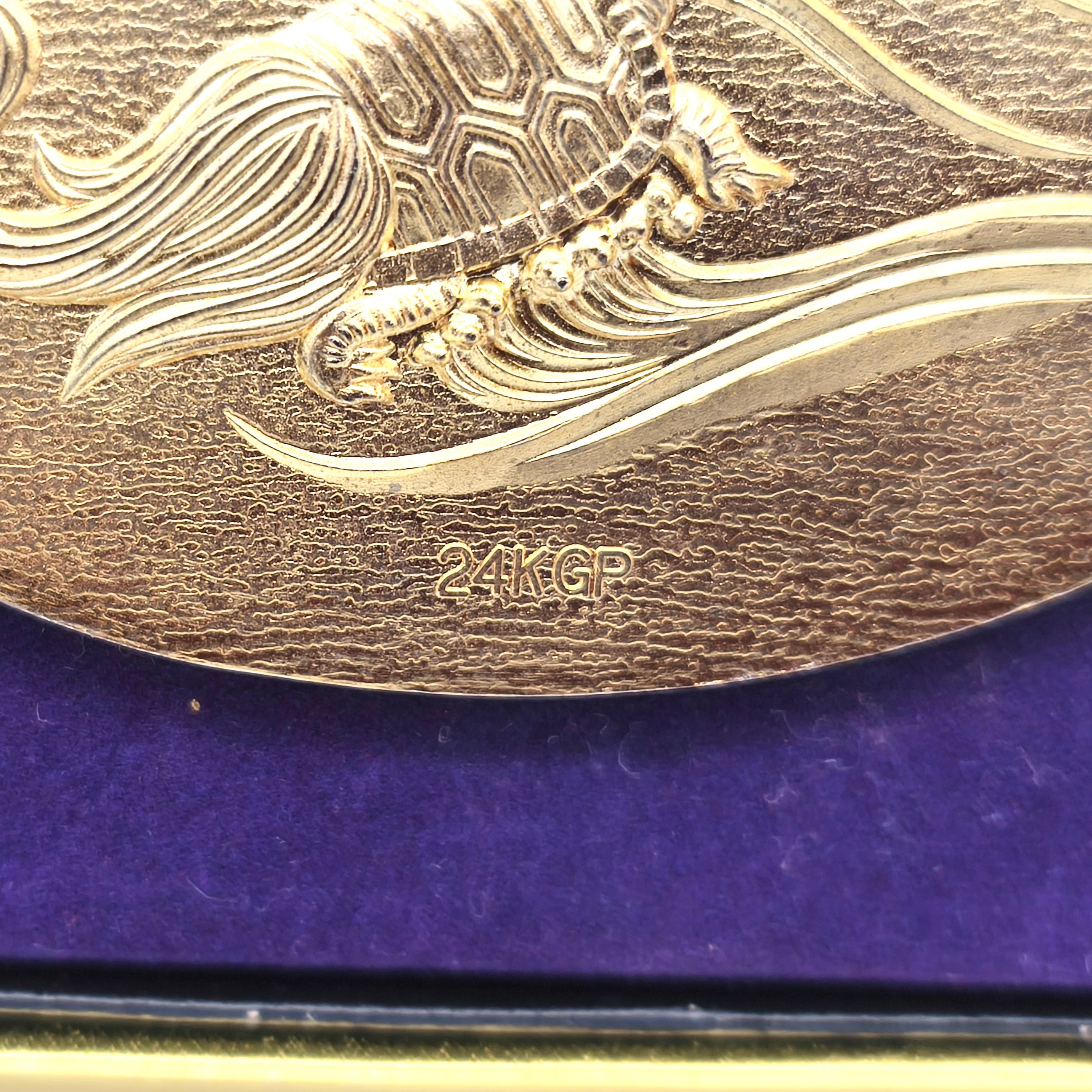 開運黄金天正大判・招福・縁起物・インテリア・レプリカ・24KGP・No