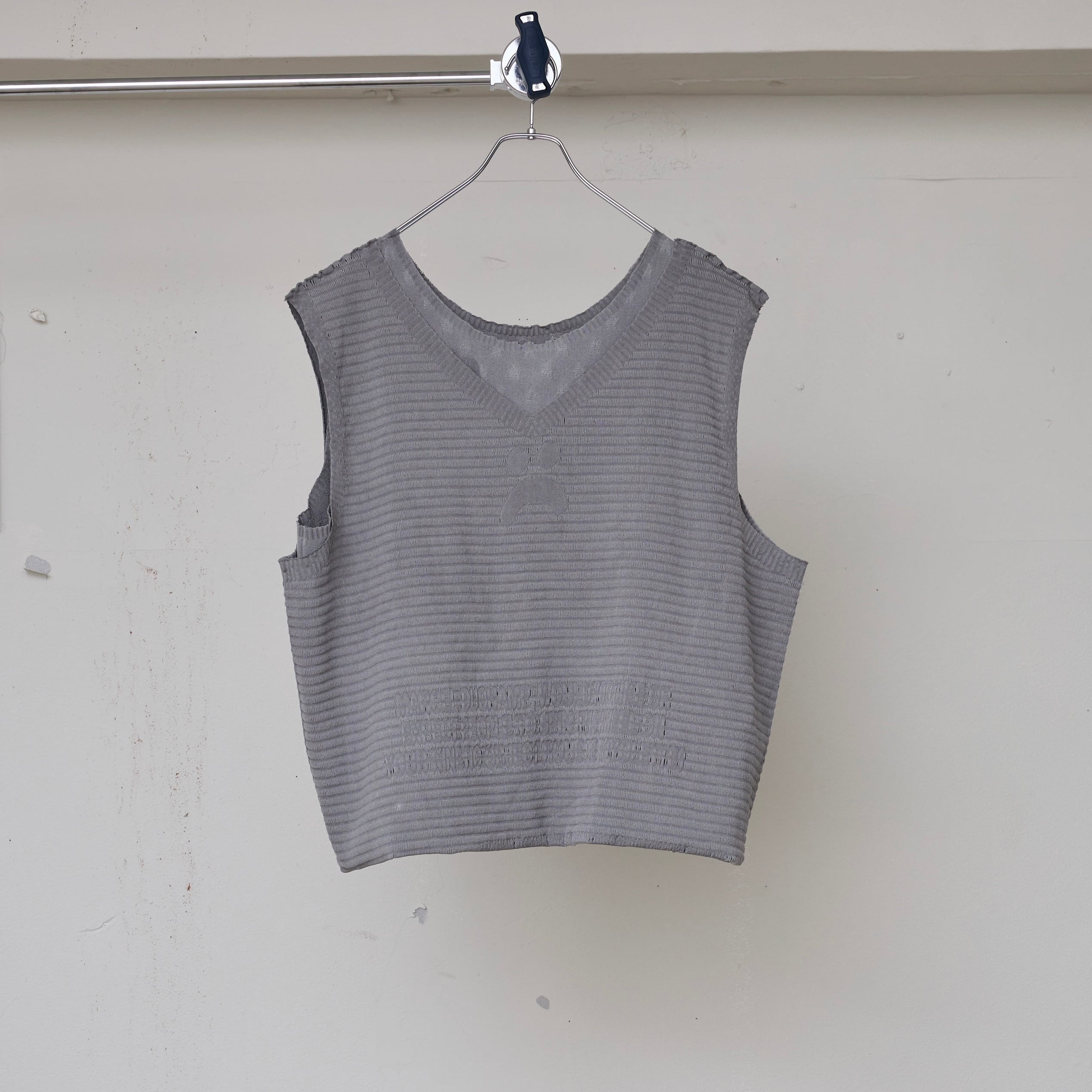 【新品未使用】BODYSONG.♡「SEAMLESS KNIT BIGT」グレー BODYSONG. | ふぁいん
