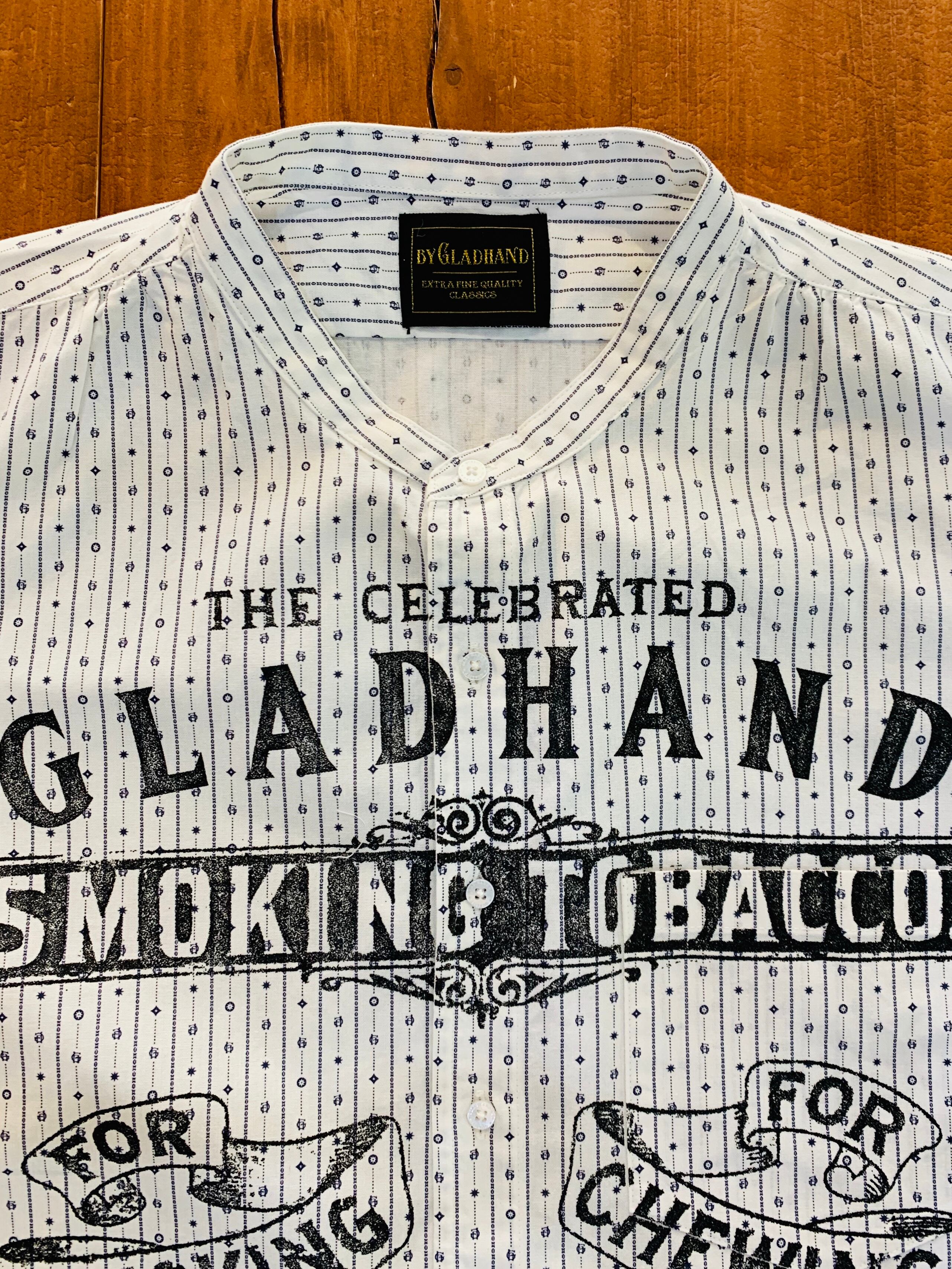 BY GLAD HAND】バイ グラッドハンド FOR SMOKING - S/S SHIRTS ノン