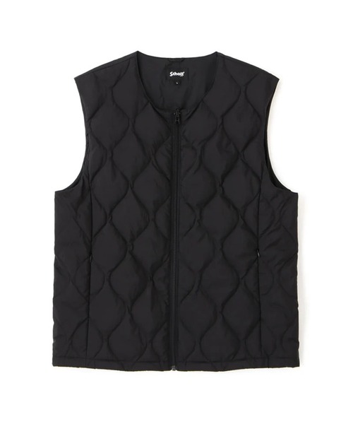 Schott x TAION Inner Down Vest　Black