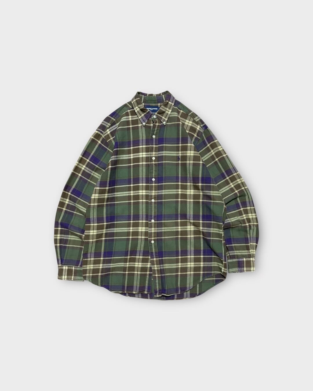 【Used】“Ralph Lauren ” Classic Fit Flannel Check Shirt