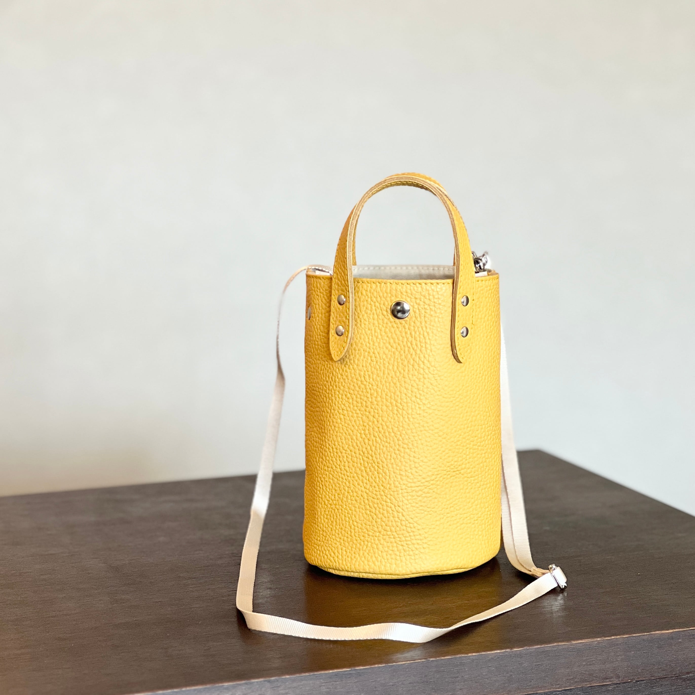 オールレザー バケツバッグミニサイズ 本体 | CUSTOM BAG Milih