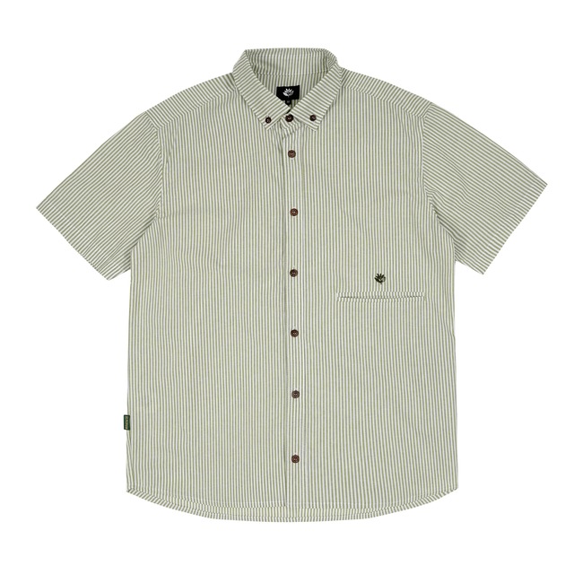 MAGENTA /OXFORD STRIPED SHIRT