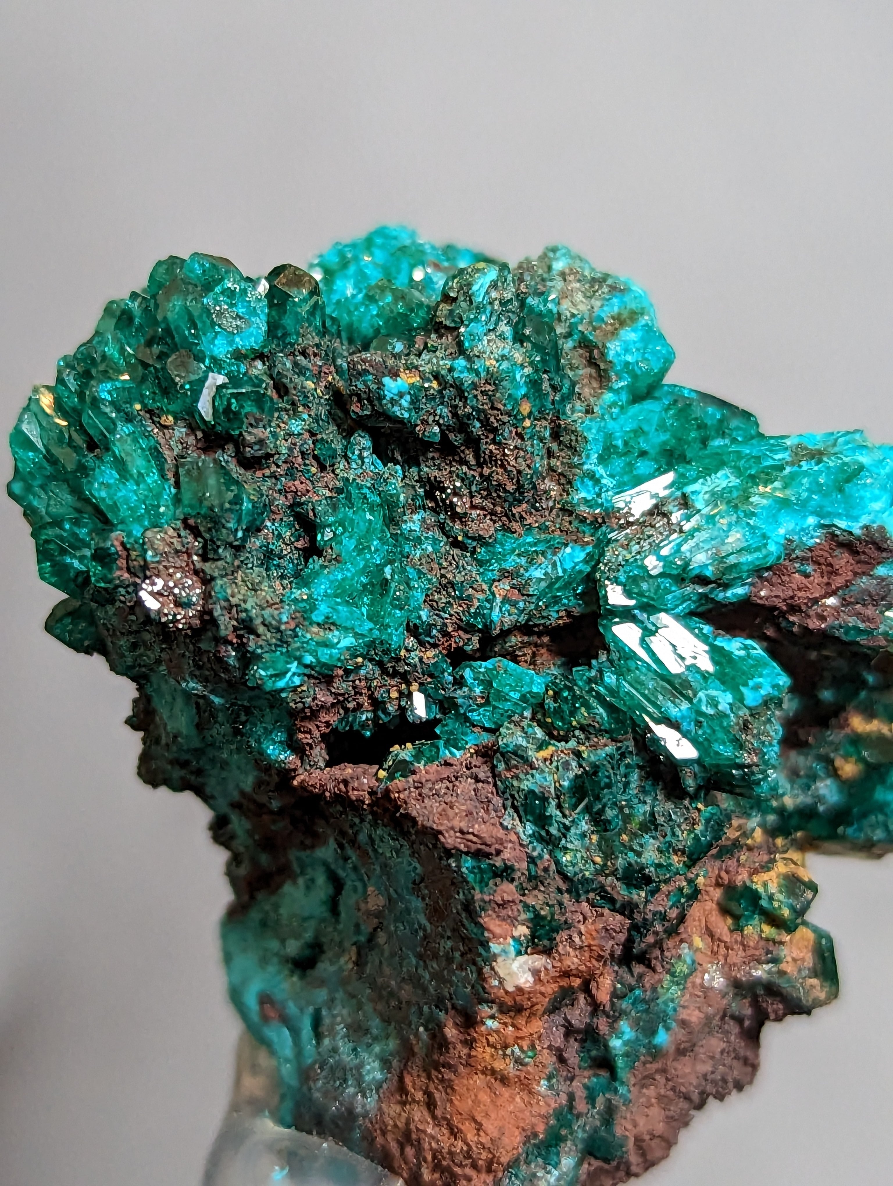 ツメブ鉱山産 ダイオプテーズ