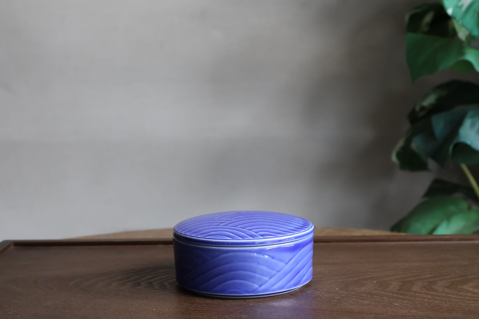 美濃焼 Futamono ふたもの 小鉢 紺青色