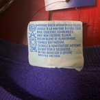 90s USA製　Hanes HEAVYWEIGHT LOONY TUNES タズマニアンデビル　ヴィンテージスウェット　紫