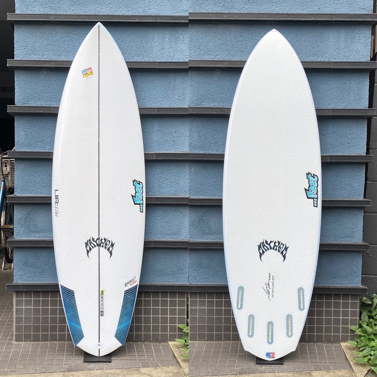 【送料無料!!本州のみ】lost x LIB TECH サーフボード 5’8”