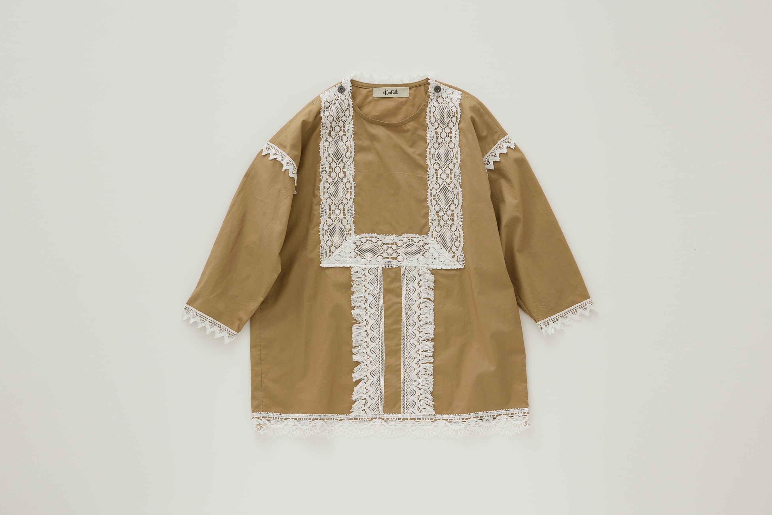 ぽんぽんさん専用♡moun ten 2024ss ♡エルフィンフォルクシャツ ぽんぽんさん専用♡moun ten 2024ss ♡エルフィンフォルクシャツ