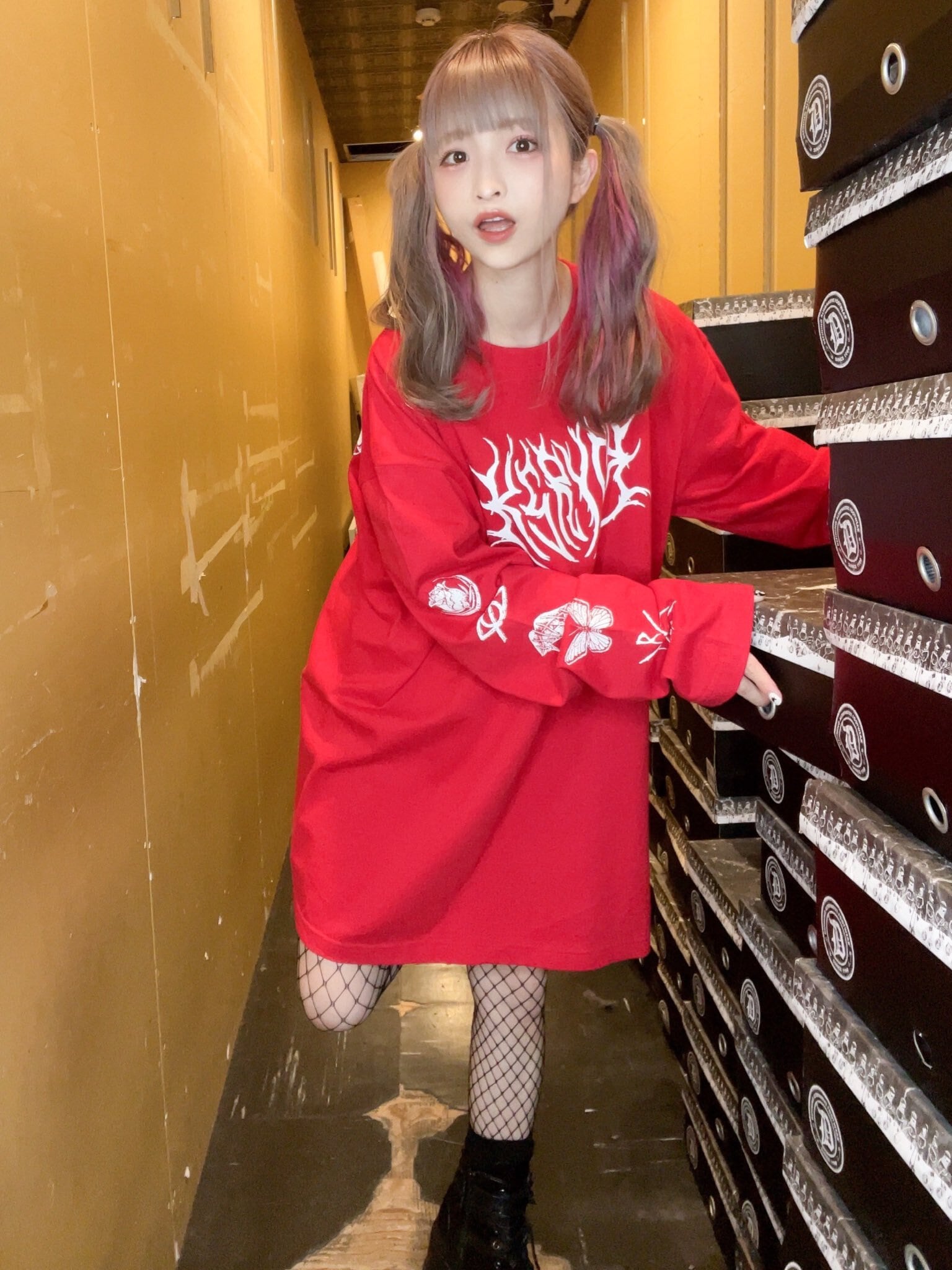 【値下げ不可】KRY clothing RMIS.PK 赤薔薇
