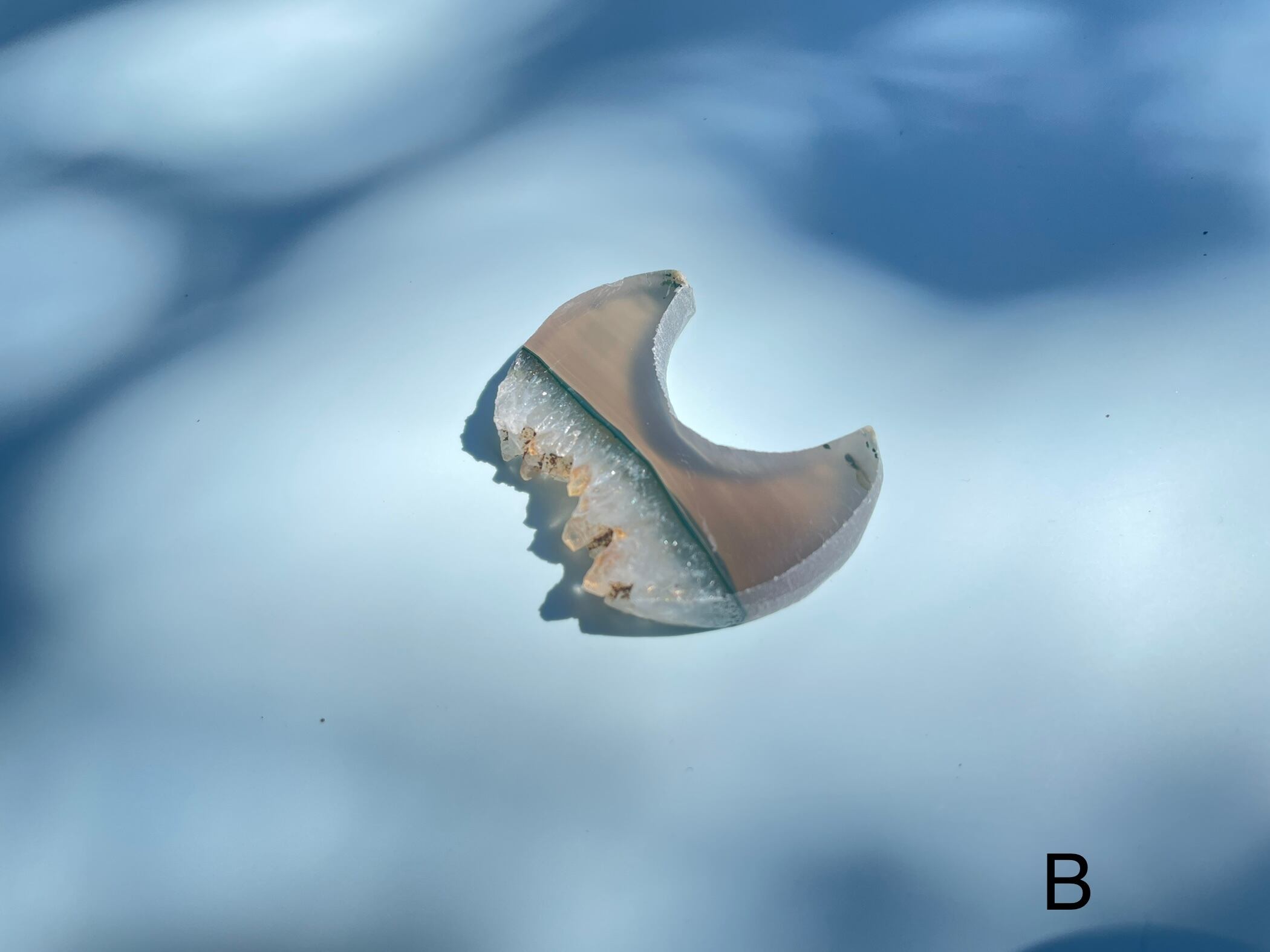 Agate Moon / 瑪瑙　月　L