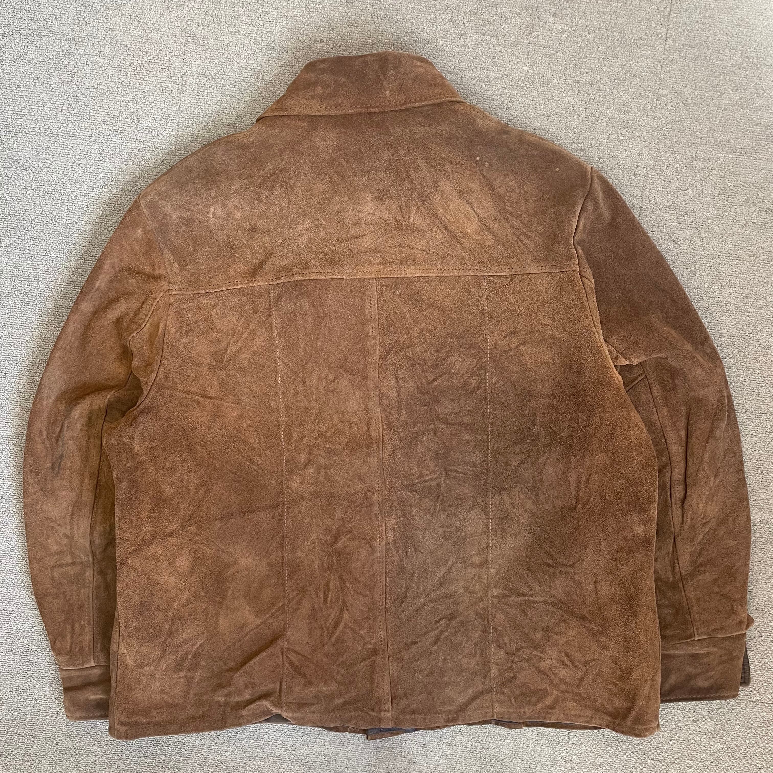 sears the Leather Shop スエード トラッカージャケット 70s Sears 